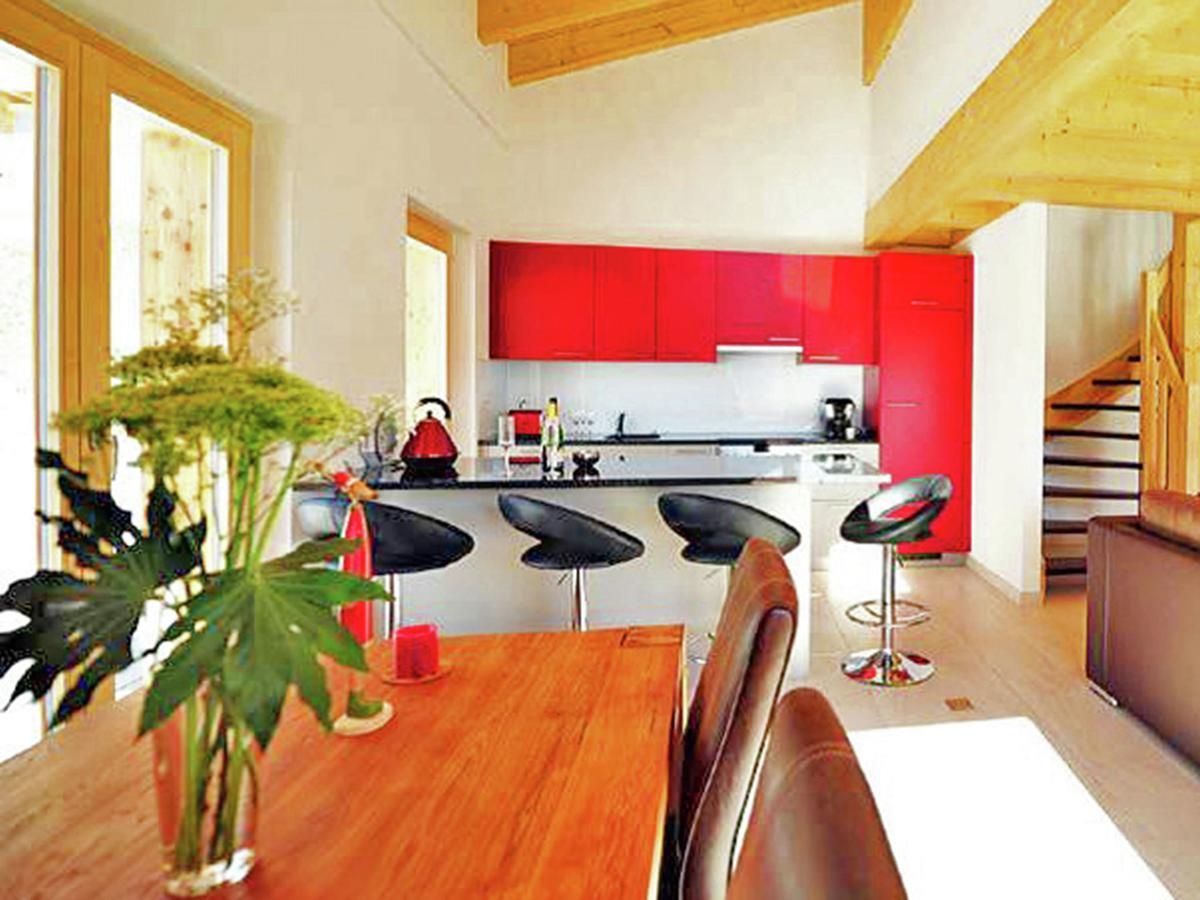 Mountain-View Chalet In Heremence With Terrace Экстерьер фото